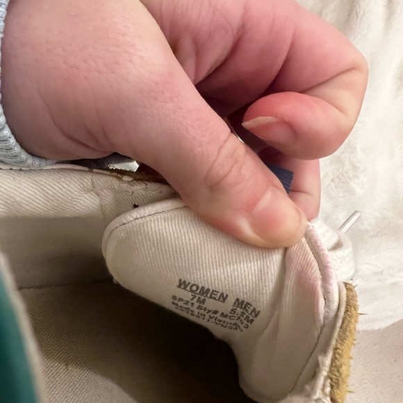 Madewell multi color sneakers size 7! gently worn and in good condition. - Picture 3 of 3